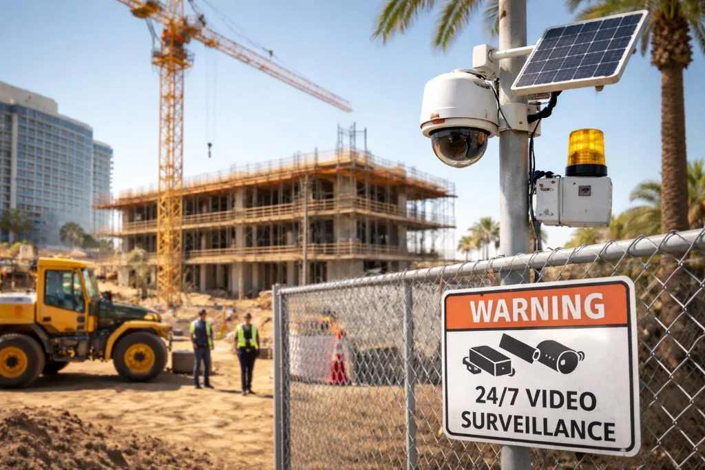 Construction Site Security Security Systems Services | Smart Shield Systems