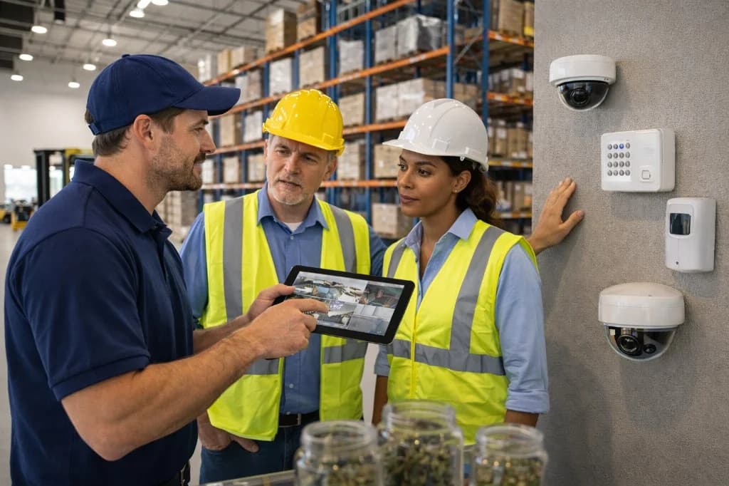 Security Systems for Warehouse & Industrial Security