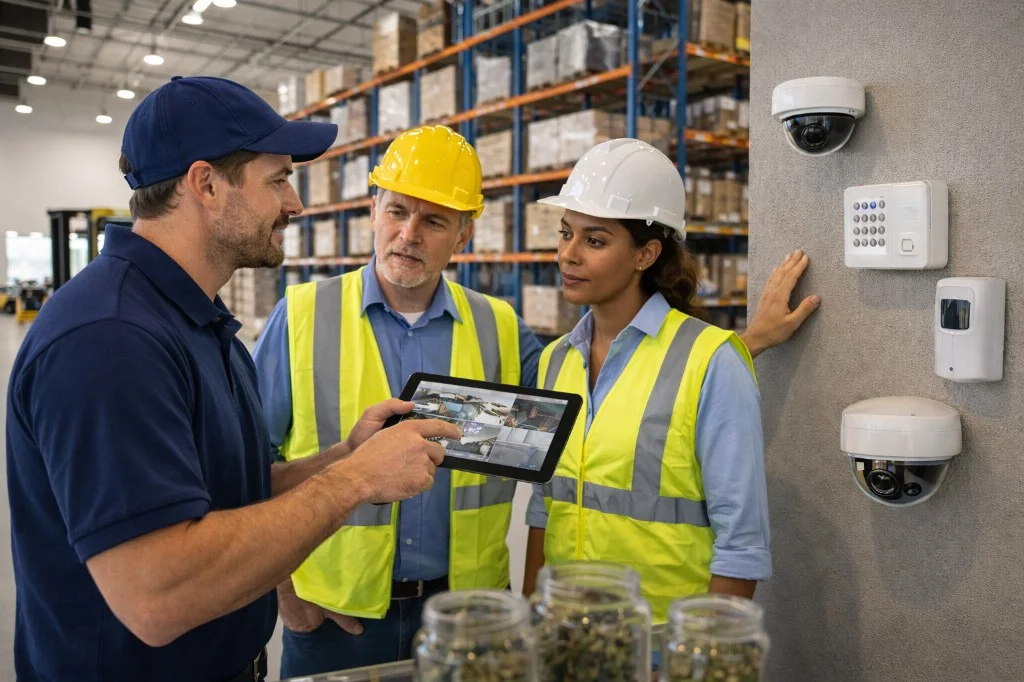 Warehouse & Industrial Security Security Systems Services | Smart Shield Systems