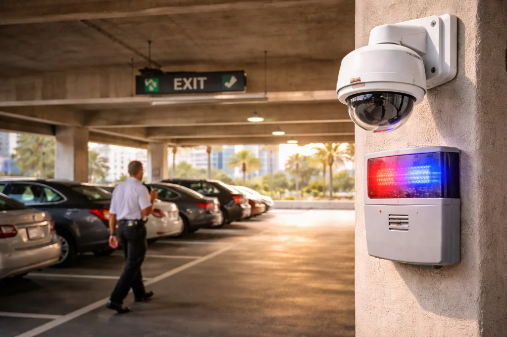 Parking Structure Security Security Systems in San Diego by Smart Shield Systems