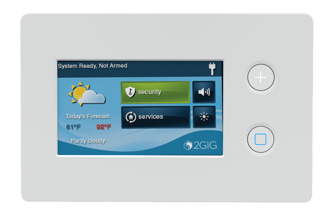 Wireless Touch Screen Keypad by Smart Shield Systems