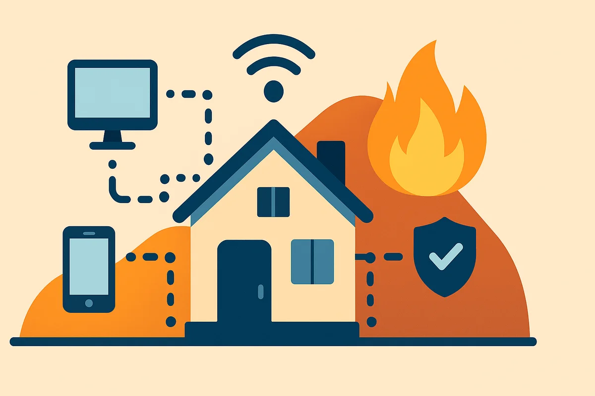 Test Smoke and Heat Detectors - Preparing Your Security System for San Diego''s Fire Season