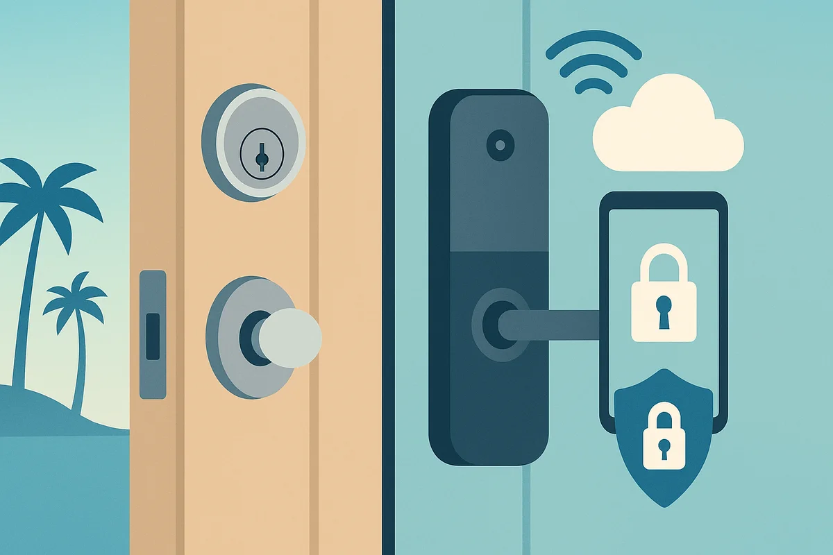 Why San Diego Vacation Rental Owners Need Smart Locks and Cameras