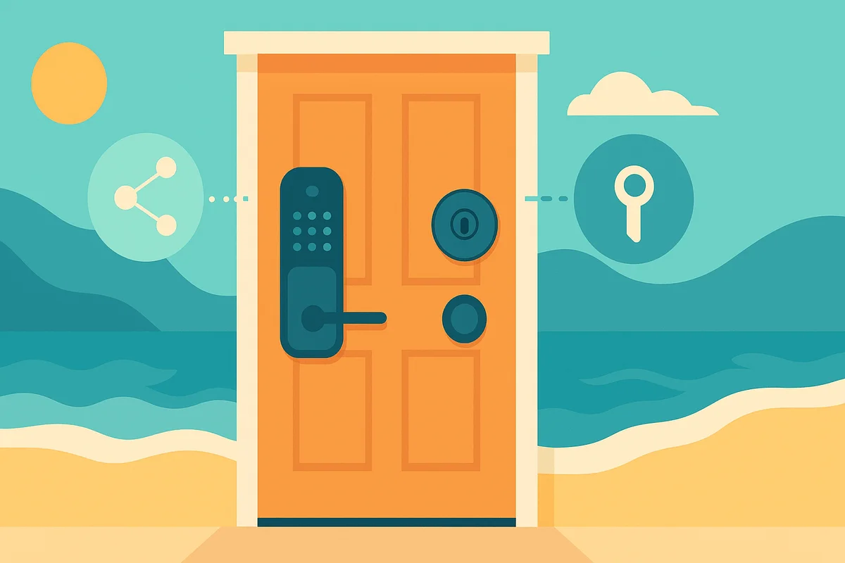 Contactless Check-In With Smart Locks - Why San Diego Vacation Rental Owners Need Smart Locks and Cameras