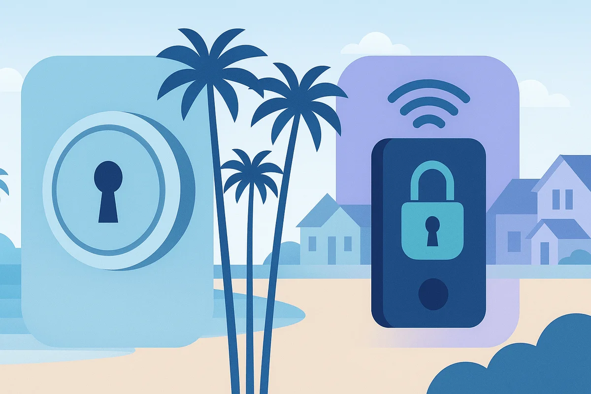 Contactless Check-In With Smart Locks - Why San Diego Vacation Rental Owners Need Smart Locks and Cameras