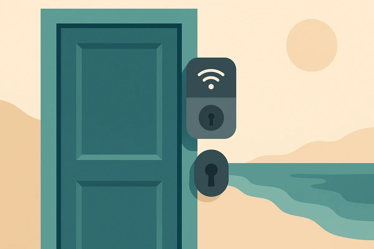 Contactless Check-In With Smart Locks - Why San Diego Vacation Rental Owners Need Smart Locks and Cameras